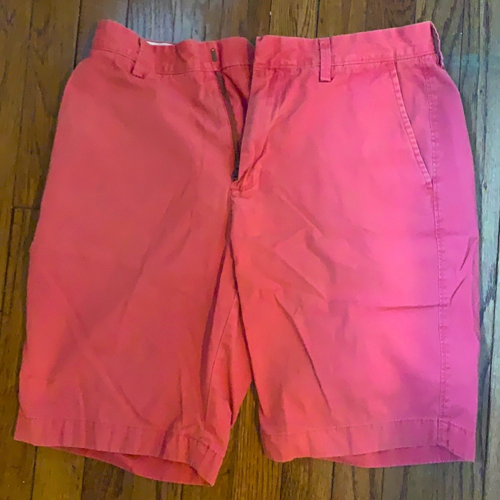 Red J Crew Shorts